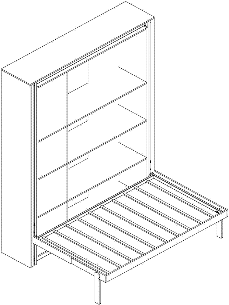 一种遥控升降的组合床柜的制作方法