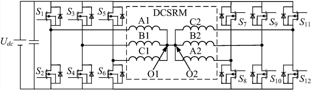 一种多模式双通道开关磁阻电机系统的容错控制方法与流程