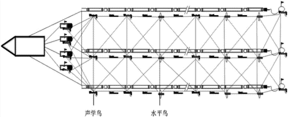 一种应用于海洋物探获取发射水鸟声信号直达时间的方法与流程