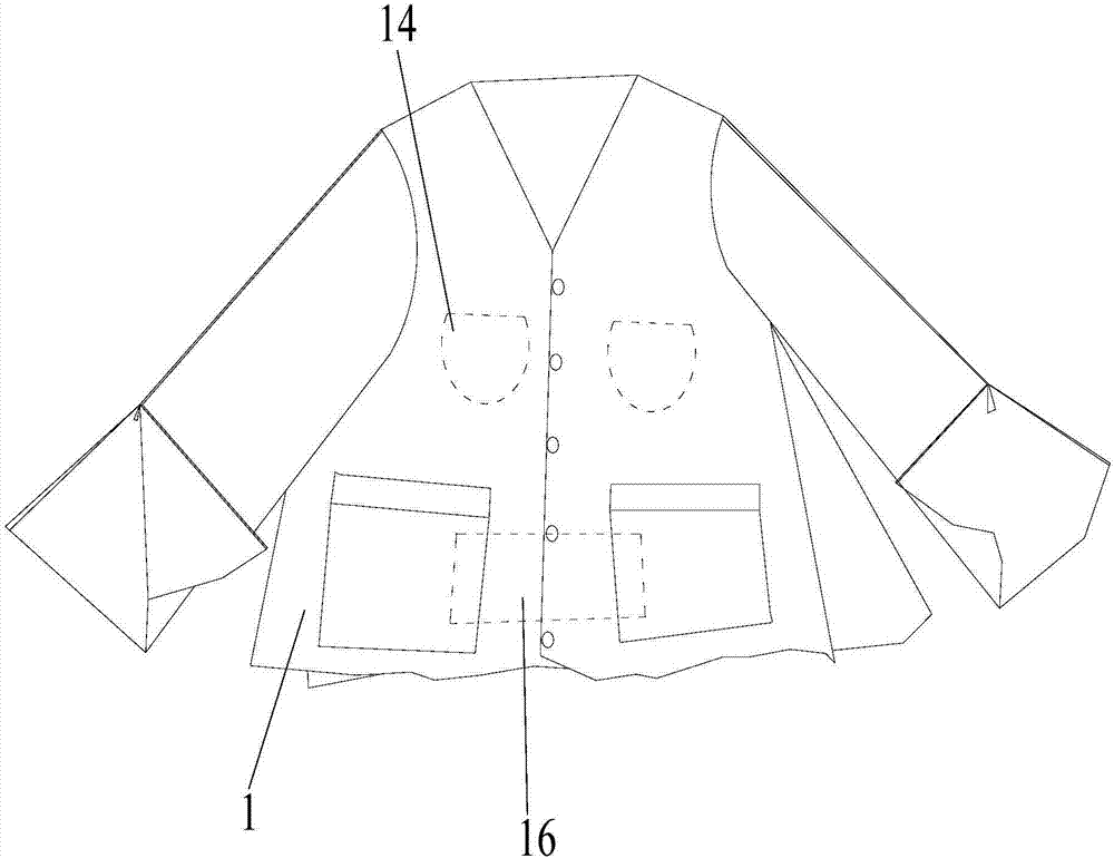 病号服的制作方法