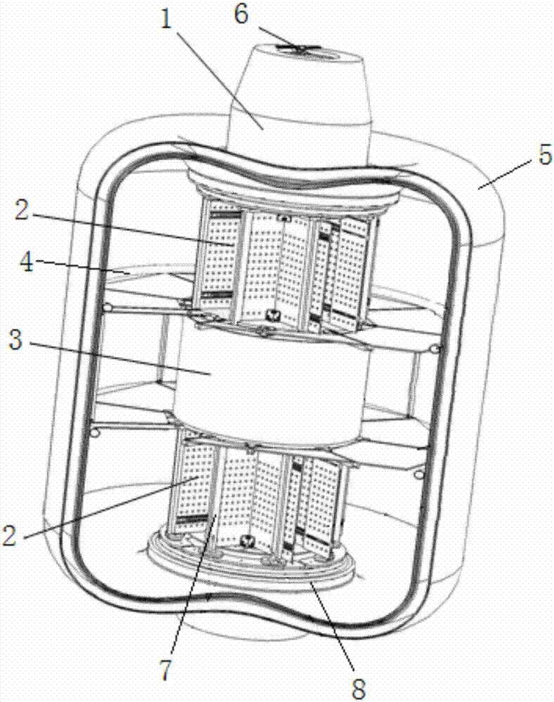 空间充气展开舱段的制作方法