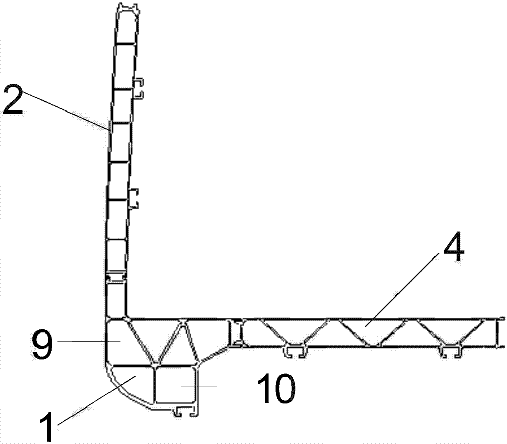 一种跨坐式单轨车辆的底架边梁结构的制作方法