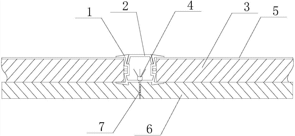 一种船用板材接缝处理结构的制作方法