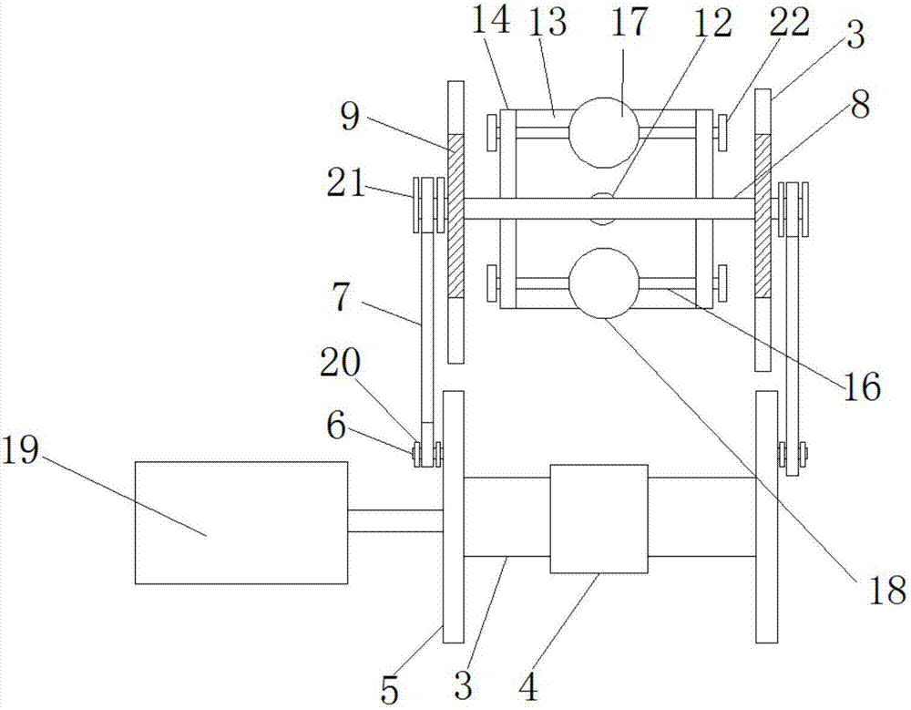 一种涤纶毛毯压花机的制作方法