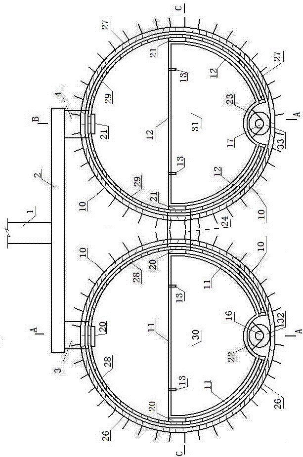 一种王字板连锁墙制造机械的制作方法