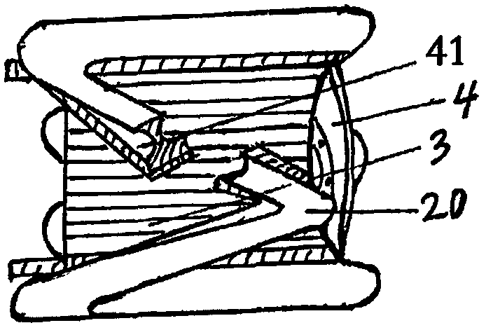环W波峰梯锥形球承轨迹波峰轮传三能动力直轴发动机的制作方法