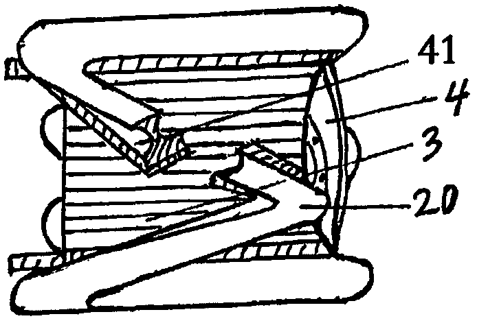 環(huán)W波峰梯錐形球承軌跡波峰輪傳三能動(dòng)力直軸發(fā)動(dòng)機(jī)的制作方法