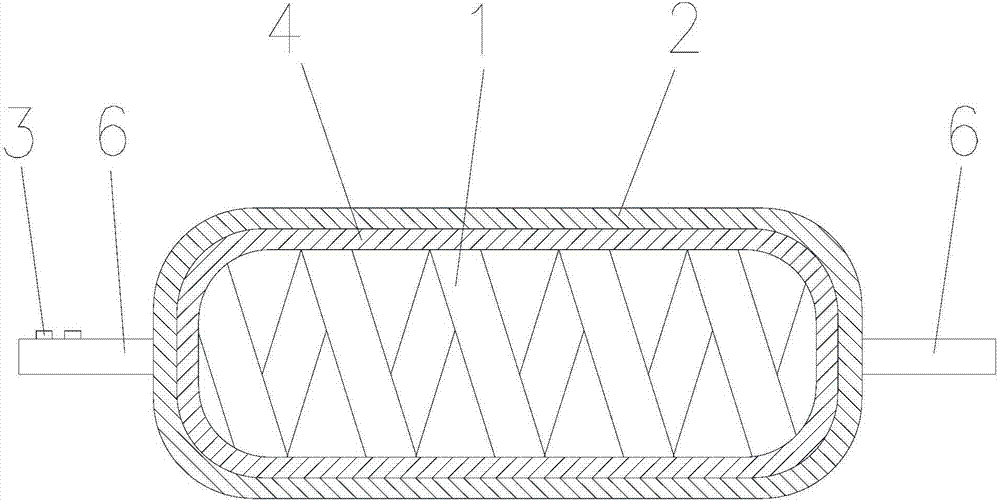 一种新型玻璃纤维护颈枕的制作方法