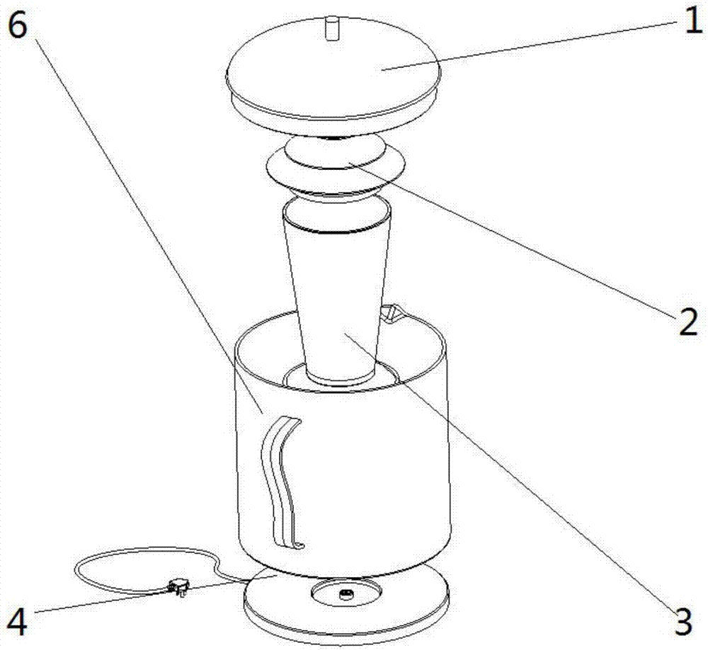 一种家用自来水蒸馏水壶的制作方法