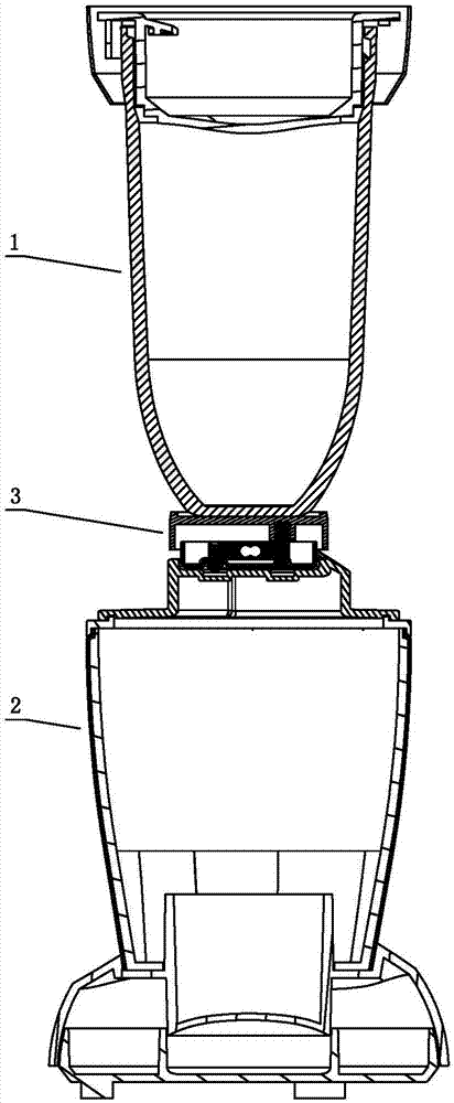 一种具有分体式称重装置的搅拌机的制作方法