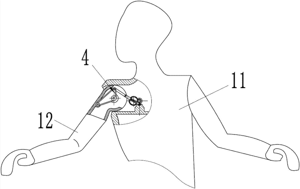 一种服装智能挂架的制作方法