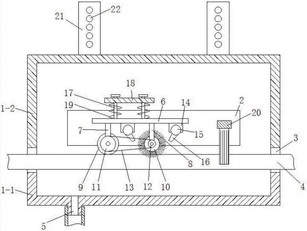 一种皮带清洗水箱的制作方法