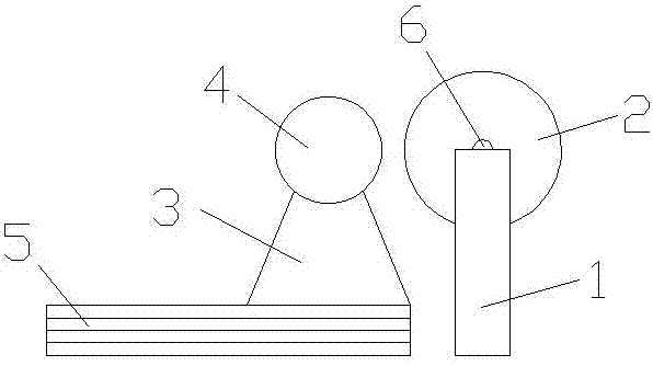 一种新型的收卷浮动辊机构的制作方法