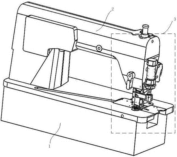 一种缝纫机自动切线切带装置的制作方法