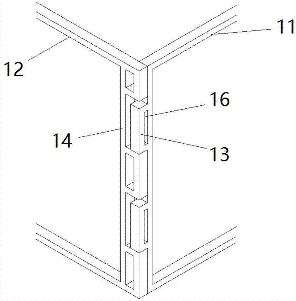 卡接式轻钢结构房屋部件连接结构的制作方法