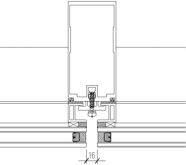 玻璃幕墙隐框系统的制作方法