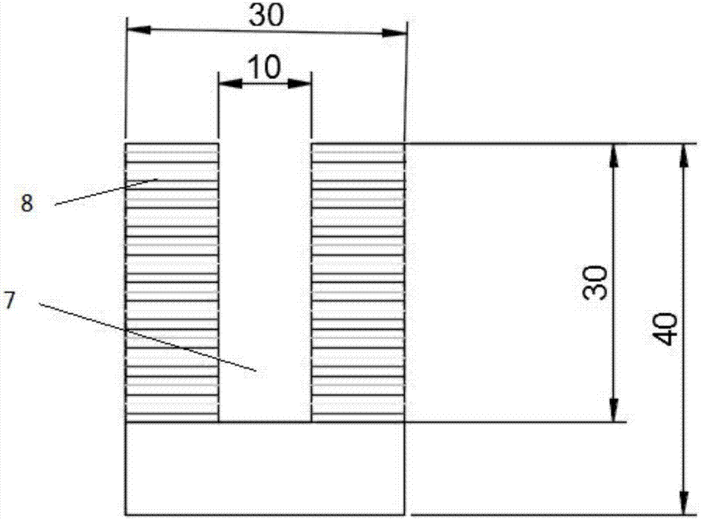 一种表面波检测实验光路调节辅助卡的制作方法