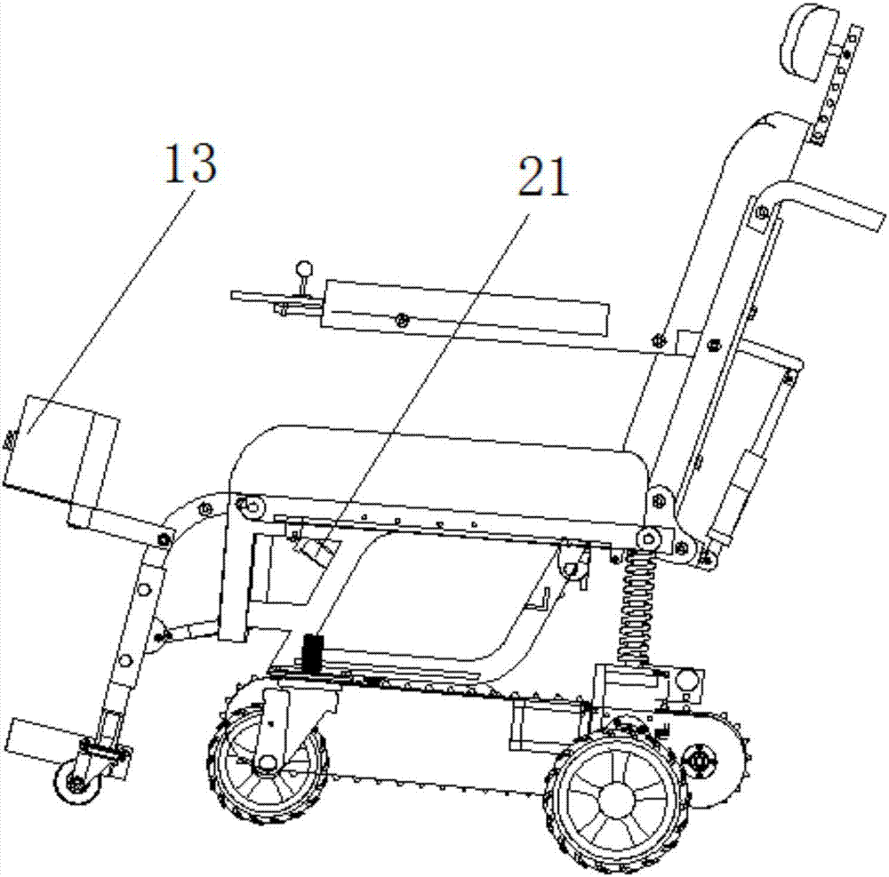 一种电动爬梯轮椅的制作方法