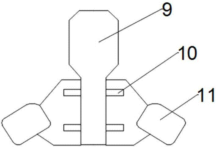 一种新型便携式伸缩晾衣架的制作方法