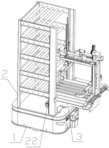 一种仓储自动取料机的制作方法