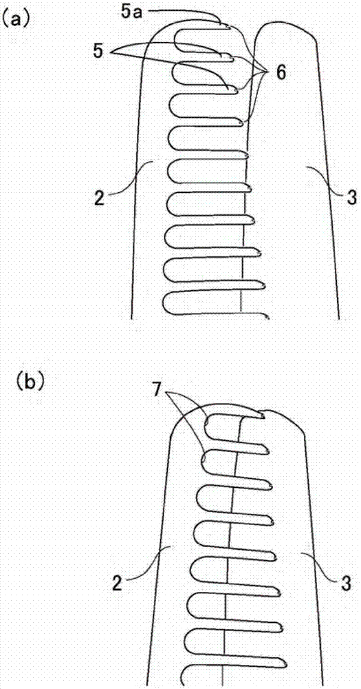 牙剪美发剪刀的制作方法