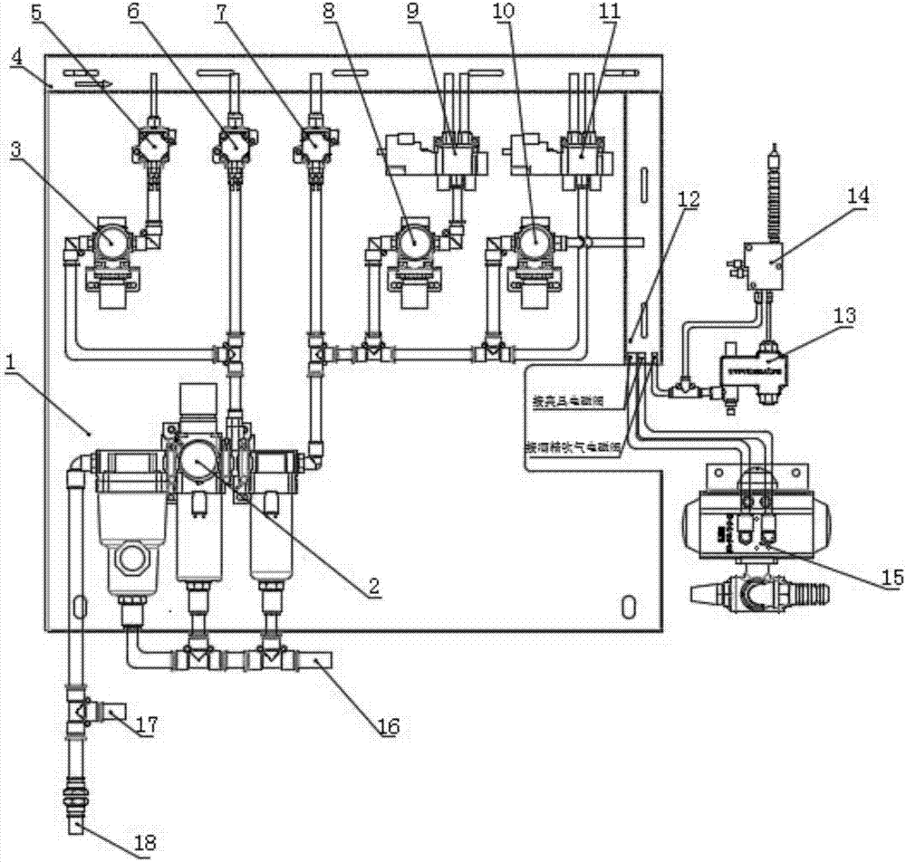 真空气路及具有该真空气路的玻璃精雕机的制作方法