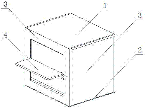 快速拆装的快递箱的制作方法