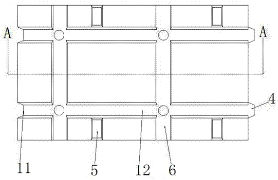 一种节省材料使用方便的多孔砖石空心砖的制作方法