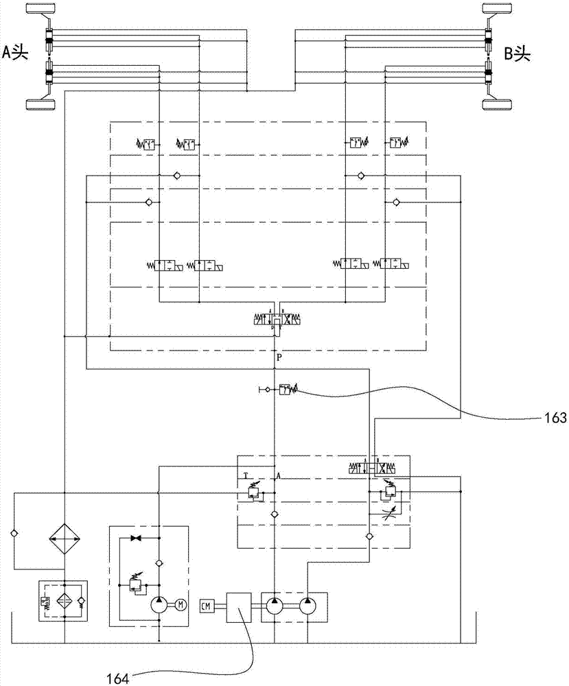 双向车辆锁桥液压系统的制作方法