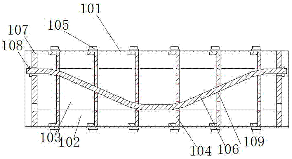 波腹板与双C形钢复合结构件房屋体系的制作方法