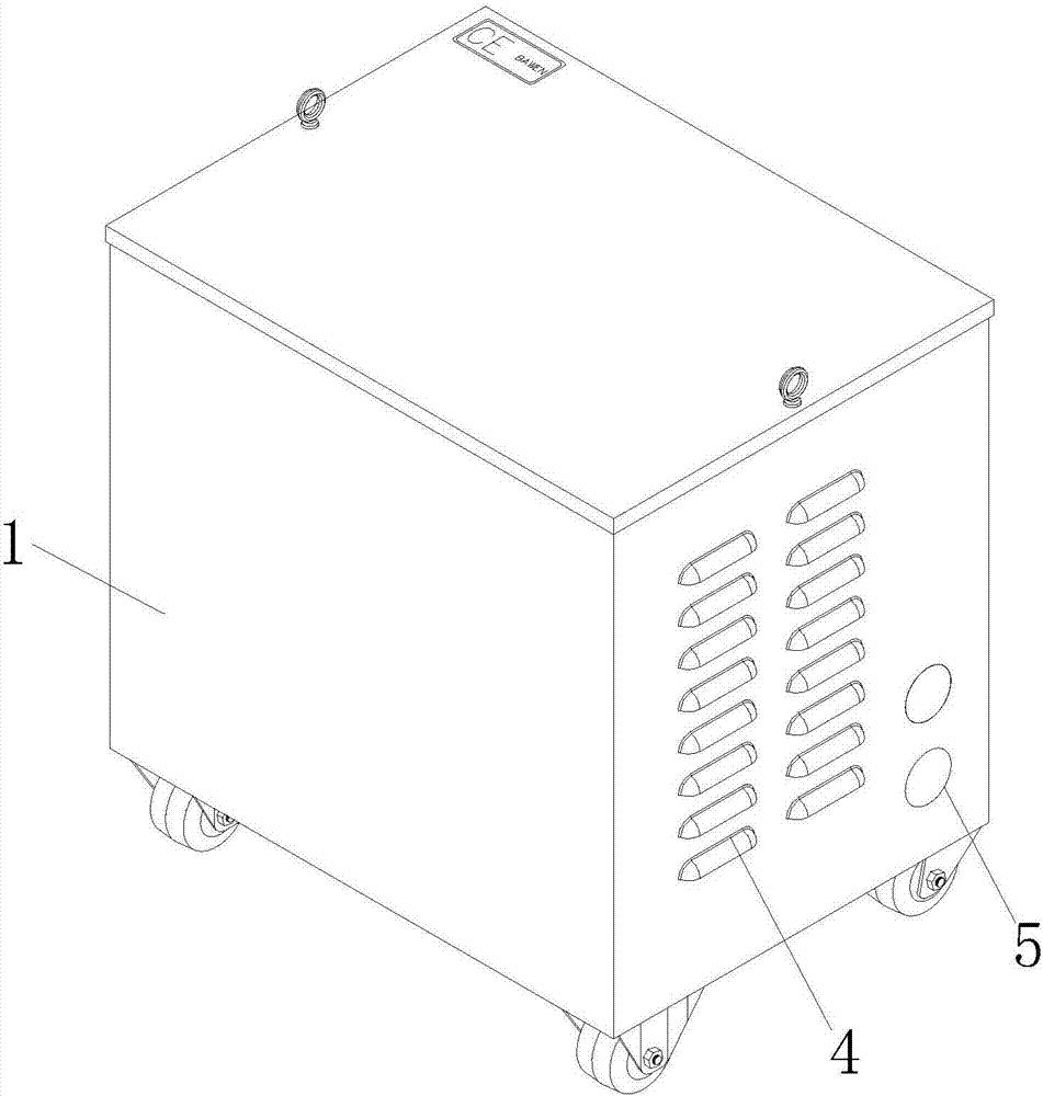 一种塑料成型机专用变压器的制作方法