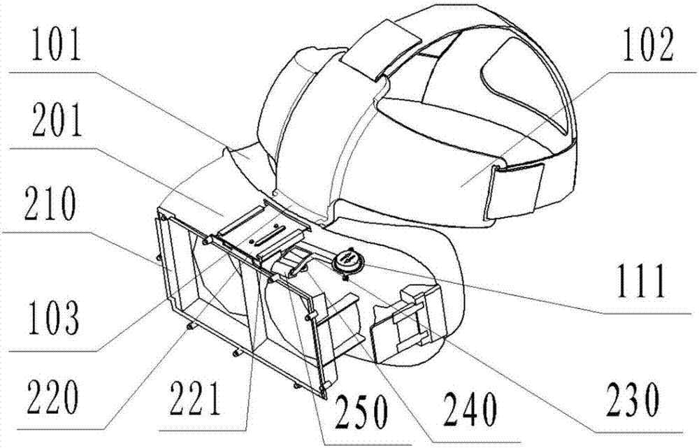 一种头戴式虚拟现实设备的制作方法