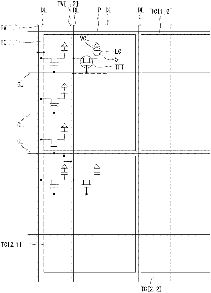 具有内置触摸传感器的显示设备的制作方法