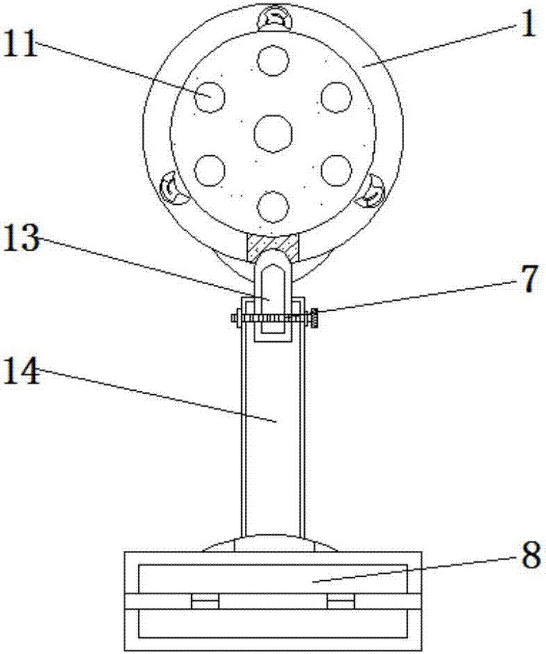 一种桥梁工程用灯具的制作方法