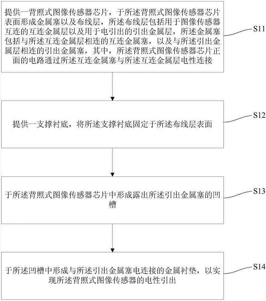 背照式图像传感器及其制造方法与流程