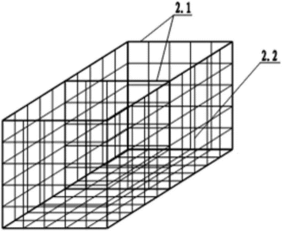 复合地基加筋石笼挡墙结构的制作方法