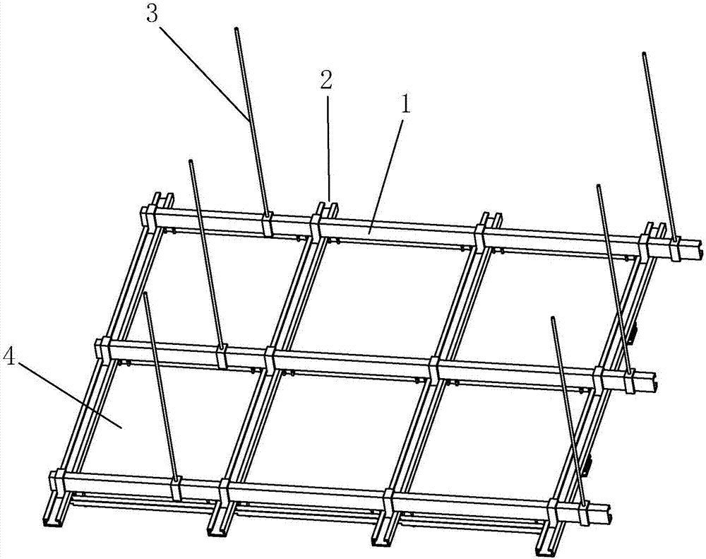 双层石膏板吊顶的制作方法