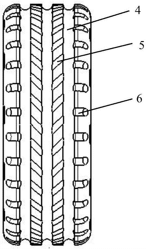 一体式网状结构无气轮胎的制作方法