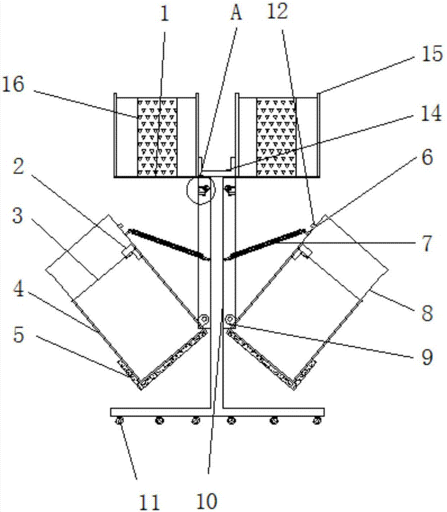 一种公共空间便于清洁分类垃圾桶的制作方法