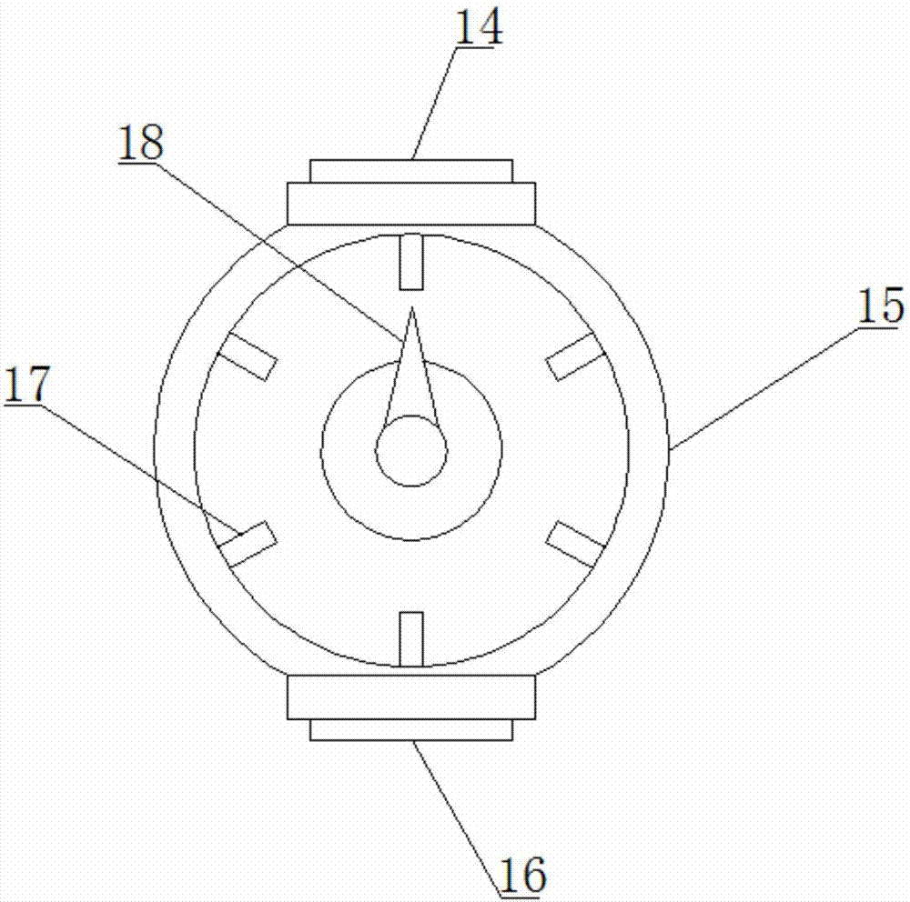 一种用于环保砖制作的立式收缩仪的制作方法