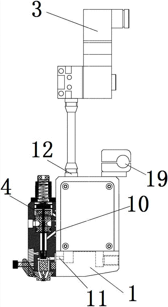一种热熔胶精细控制螺旋喷枪的制作方法