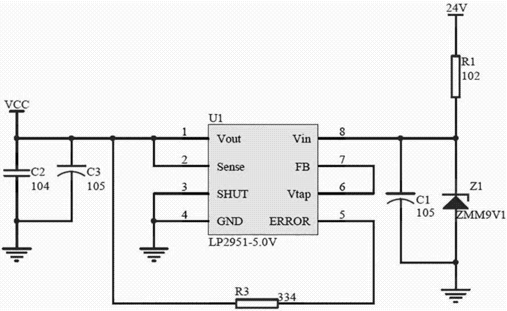 带模拟生态环境声音的LED水族灯的控制系统的制作方法