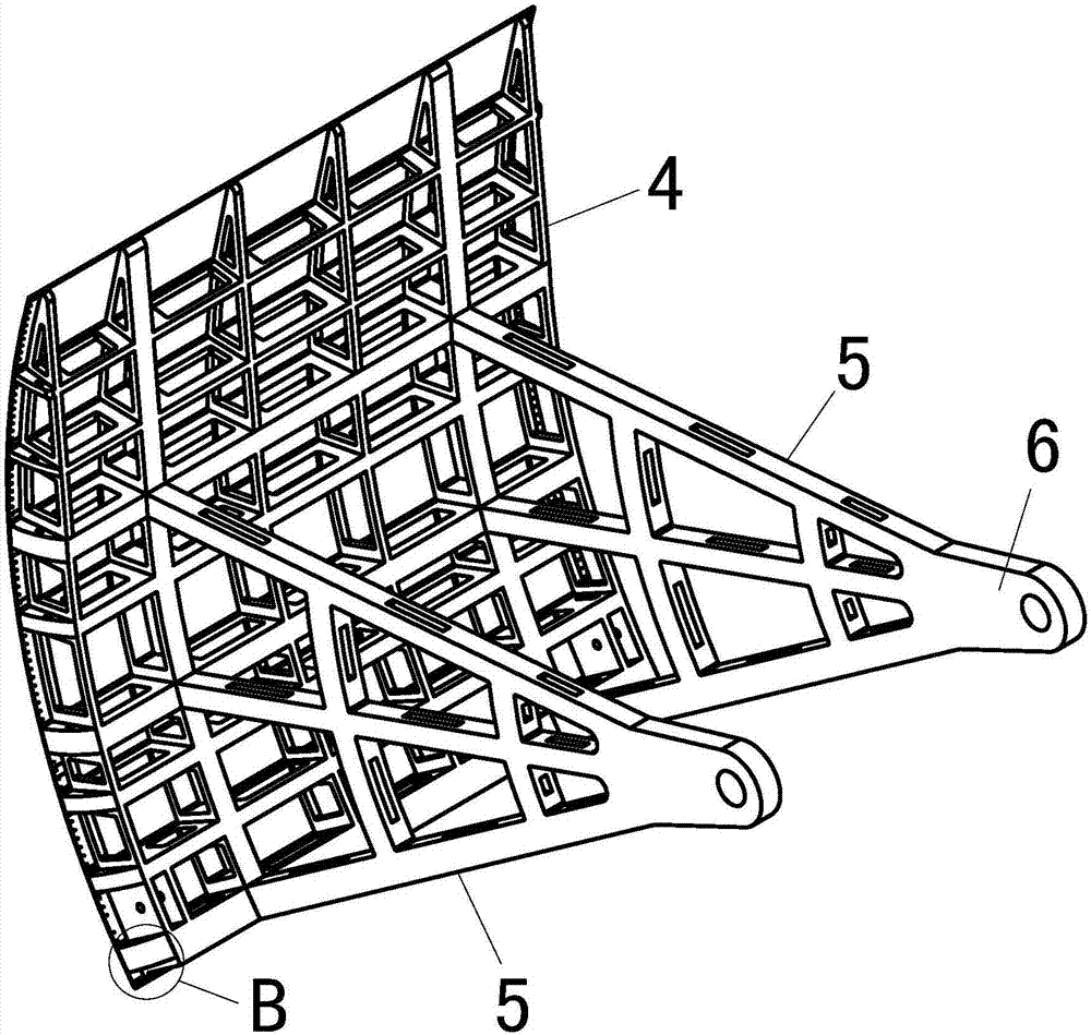 一种小孔口整体铸造表孔弧门的制作方法