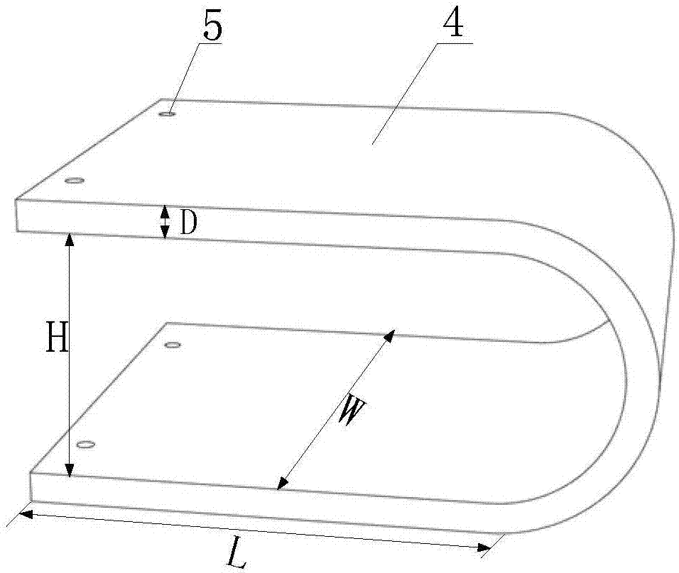 U型SMA板隔震支座的制作方法
