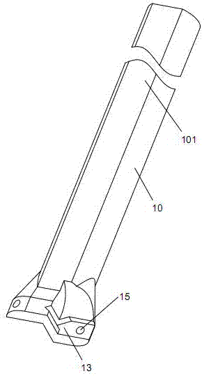 一种内孔双刃螺纹车刀的制作方法