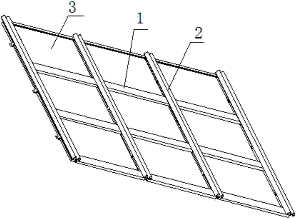 光伏安装专用水槽及光伏组件的制作方法