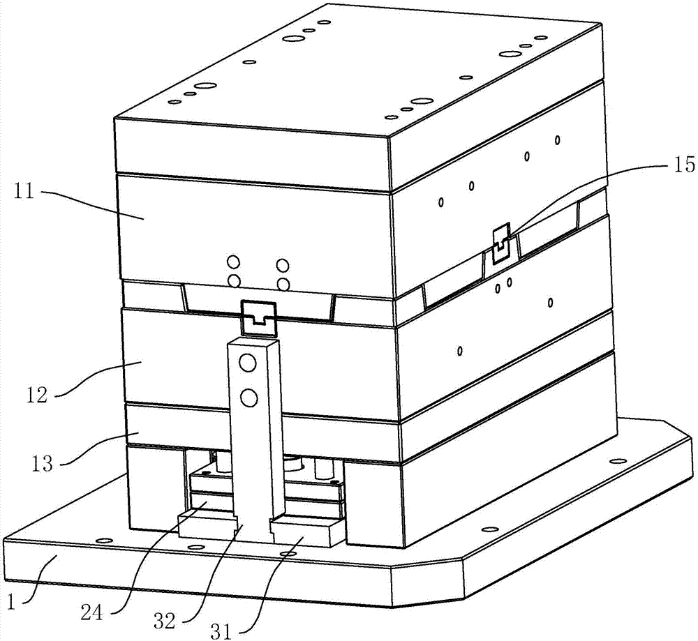 脱模稳定的注塑模具的制作方法