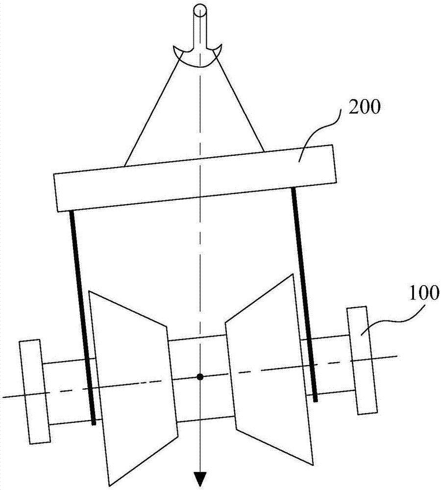 一种汽轮机转子起吊工具的制作方法