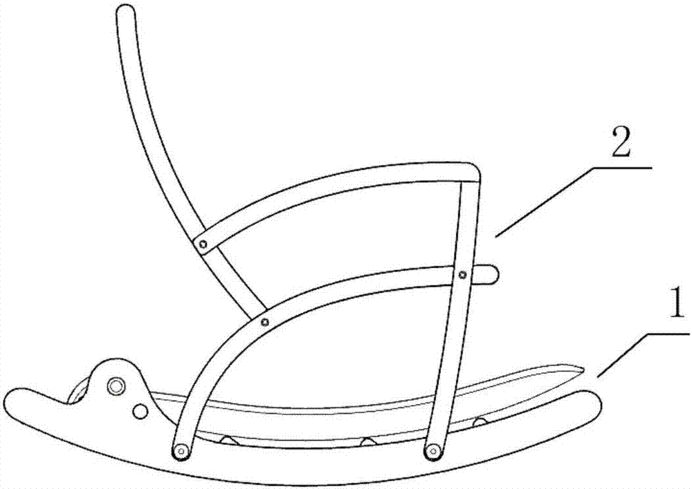 一种多功能摇椅的制作方法