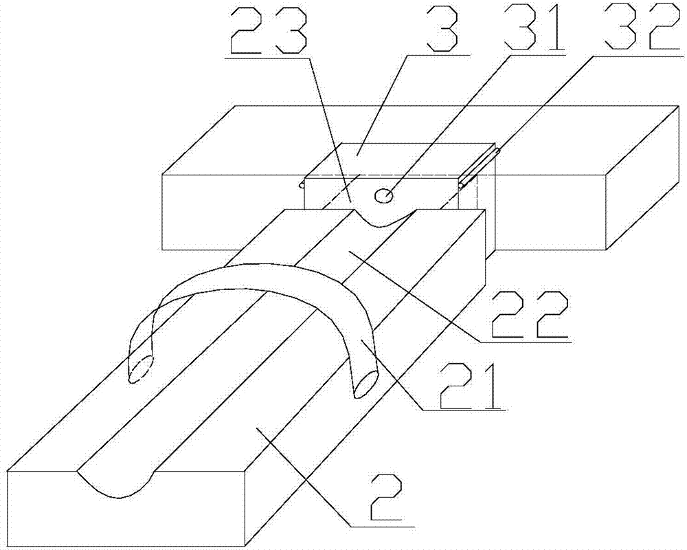 一种侧卧上肢固定支架的制作方法